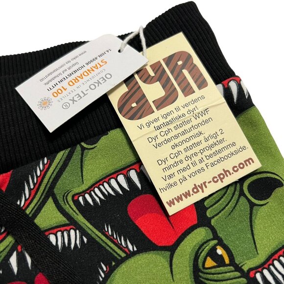 NEW DYR Sz 8 T-Rex Dinosaur Sweatpants Drawstring Pants - Picture 5 of 7